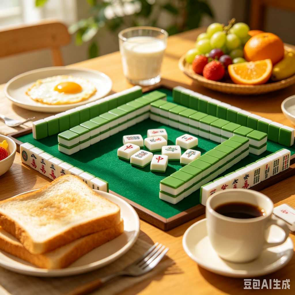 hotel room mahjong set